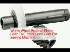Verme ruota esterna Pinion Gear CNC Acciaio Cone Gear per la macchina da cucire