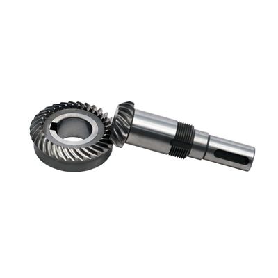 Industria 13 denti 24 denti attrezzatura di rettifica a vite personalizzato pignone a vite spirale dente a guinzaglio con il profilo dei denti Gleason
