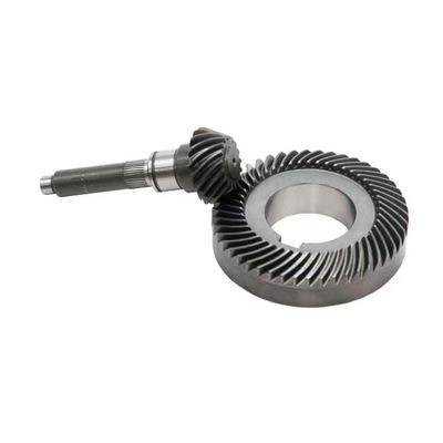 100 gradi 90 gradi Bivel Spiral Gear fresatura alta precisione posizionale