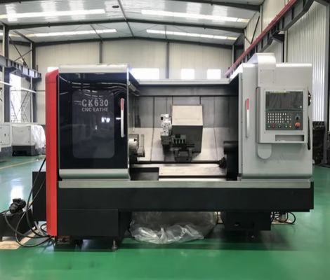 Precisione letto inclinato tornio CNC macchina ingranaggi girante centro di fresatura orizzontale alta velocità