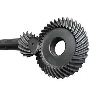 Gear set a spirale ipoide piccolo modulo a gomma con superficie dentale dura per cambio a 90 gradi