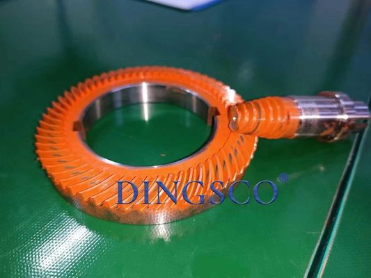 Dispositivo di ingranaggi ipoidi, ruota a gomma e pignone per la scatola di ingranaggi rotativi a acquatore cavo