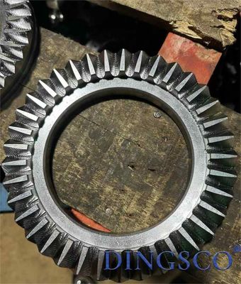 Dispositivo di ingranaggi ipoidi, ruota a gomma e pignone per la scatola di ingranaggi rotativi a acquatore cavo