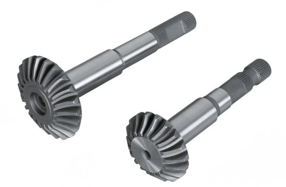 Macchina CNC a spirale a gomma con kit di ingranaggi a cono per motore di grande parete